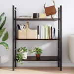 vidaXL Raft de perete maro închis 100x60x2 cm lemn masiv stejar tratat