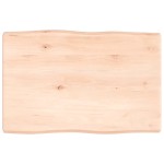 vidaXL Blat masă 60x40x(2-4) cm lemn stejar netratat contur organic vidaXL Blat masă 60x40x(2-4) cm lemn stejar netratat contur organic