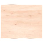 vidaXL Blat masă 60x50x2 cm lemn masiv stejar netratat contur organic vidaXL Blat masă 60x50x2 cm lemn masiv stejar netratat contur organic