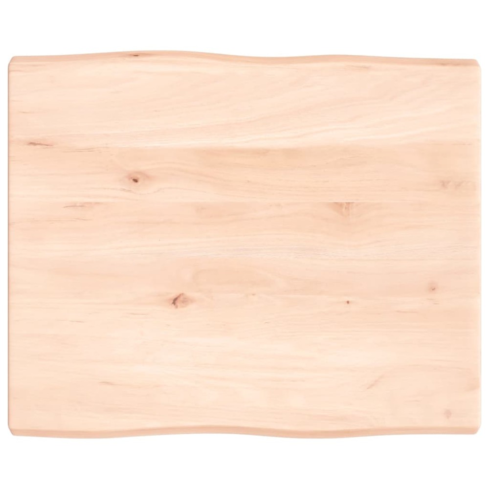 vidaXL Blat masă 60x50x(2-4) cm lemn stejar netratat contur organic