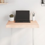vidaXL Blat masă 60x50x(2-6) cm lemn stejar netratat contur organic vidaXL Blat masă 60x50x(2-6) cm lemn stejar netratat contur organic