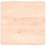 vidaXL Blat masă 60x60x(2-6) cm lemn stejar netratat contur organic vidaXL Blat masă 60x60x(2-6) cm lemn stejar netratat contur organic