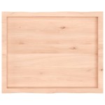 vidaXL Blat masă 80x60x(2-4) cm lemn stejar netratat contur organic vidaXL Blat masă 80x60x(2-4) cm lemn stejar netratat contur organic
