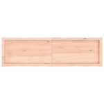 vidaXL Blat masă 140x40x(2-4) cm lemn stejar netratat contur organic