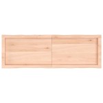 vidaXL Blat masă 140x60x(2-6) cm lemn stejar netratat contur organic