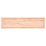 vidaXL Blat masă 160x40x(2-6) cm lemn stejar netratat contur organic