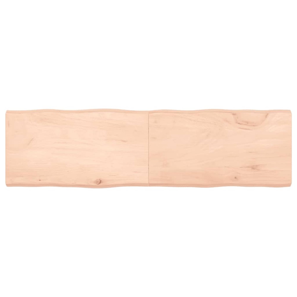vidaXL Blat masă 180x50x(2-6) cm lemn stejar netratat contur organic