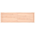 vidaXL Blat masă 180x50x(2-6) cm lemn stejar netratat contur organic