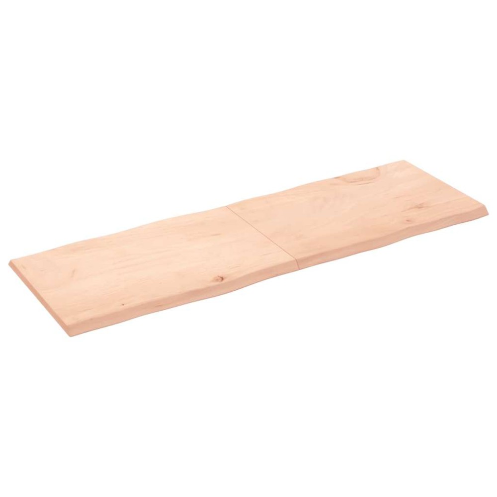 vidaXL Blat masă 180x60x(2-4) cm lemn stejar netratat contur organic