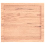 vidaXL Blat masă, 60x50x(2-4) cm, maro, lemn tratat contur organic