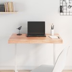 vidaXL Blat masă, 80x60x(2-6) cm, maro, lemn tratat contur organic vidaXL Blat masă, 80x60x(2-6) cm, maro, lemn tratat contur organic