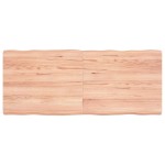 vidaXL Blat masă, 120x50x(2-6) cm, maro, lemn tratat contur organic vidaXL Blat masă, 120x50x(2-6) cm, maro, lemn tratat contur organic