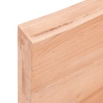 vidaXL Blat masă, 120x60x(2-6) cm, maro, lemn tratat contur organic