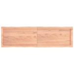 vidaXL Blat masă, 140x40x(2-4) cm, maro, lemn tratat contur organic