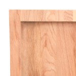 vidaXL Blat masă, 180x40x(2-4) cm, maro, lemn tratat contur organic vidaXL Blat masă, 180x40x(2-4) cm, maro, lemn tratat contur organic