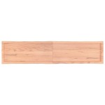 vidaXL Blat masă, 180x40x(2-6) cm, maro, lemn tratat contur organic vidaXL Blat masă, 180x40x(2-6) cm, maro, lemn tratat contur organic
