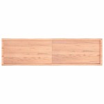vidaXL Blat masă, 200x50x(2-6) cm, maro, lemn tratat contur organic vidaXL Blat masă, 200x50x(2-6) cm, maro, lemn tratat contur organic