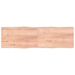 vidaXL Blat masă, 200x60x(2-4) cm, maro, lemn tratat contur organic