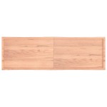 vidaXL Blat masă, 200x60x(2-4) cm, maro, lemn tratat contur organic