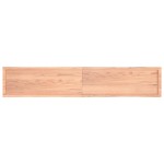 vidaXL Blat masă, 220x40x(2-6) cm, maro, lemn tratat contur organic vidaXL Blat masă, 220x40x(2-6) cm, maro, lemn tratat contur organic