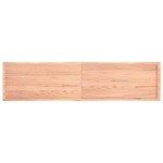 vidaXL Blat masă, 220x50x(2-6) cm, maro, lemn tratat contur organic vidaXL Blat masă, 220x50x(2-6) cm, maro, lemn tratat contur organic