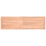 vidaXL Blat masă, 220x60x(2-6) cm, maro, lemn tratat contur organic vidaXL Blat masă, 220x60x(2-6) cm, maro, lemn tratat contur organic