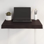 vidaXL Blat masă, 60x60x(2-6) cm, maro, lemn tratat contur organic vidaXL Blat masă, 60x60x(2-6) cm, maro, lemn tratat contur organic
