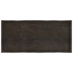 vidaXL Blat masă, 140x60x(2-4) cm, maro, lemn tratat contur organic vidaXL Blat masă, 140x60x(2-4) cm, maro, lemn tratat contur organic