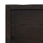 vidaXL Blat masă, 180x50x(2-4) cm, maro, lemn tratat contur organic vidaXL Blat masă, 180x50x(2-4) cm, maro, lemn tratat contur organic