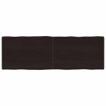 vidaXL Blat masă, 180x60x4 cm, gri, lemn stejar tratat contur organic vidaXL Blat masă, 180x60x4 cm, gri, lemn stejar tratat contur organic