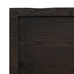 vidaXL Blat masă, 180x60x4 cm, gri, lemn stejar tratat contur organic vidaXL Blat masă, 180x60x4 cm, gri, lemn stejar tratat contur organic
