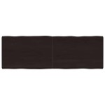 vidaXL Blat masă, 180x60x6 cm, gri, lemn stejar tratat contur organic vidaXL Blat masă, 180x60x6 cm, gri, lemn stejar tratat contur organic