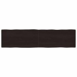 vidaXL Blat masă, 200x50x4 cm, gri, lemn stejar tratat contur organic vidaXL Blat masă, 200x50x4 cm, gri, lemn stejar tratat contur organic