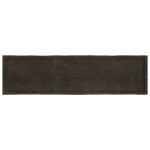 vidaXL Blat masă, 200x50x4 cm, gri, lemn stejar tratat contur organic vidaXL Blat masă, 200x50x4 cm, gri, lemn stejar tratat contur organic