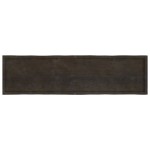 vidaXL Blat masă, 200x50x6 cm, gri, lemn stejar tratat contur organic vidaXL Blat masă, 200x50x6 cm, gri, lemn stejar tratat contur organic