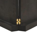 vidaXL Blat masă, 220x60x(2-6) cm, maro, lemn tratat contur organic