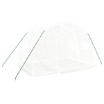 vidaXL Seră cu un cadru din oțel, alb, 6 m², 3x2x2 m vidaXL Seră cu un cadru din oțel, alb, 6 m², 3x2x2 m