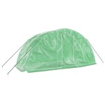 vidaXL Seră cu cadru din oțel, verde, 10 m², 5x2x2,3 m vidaXL Seră cu cadru din oțel, verde, 10 m², 5x2x2,3 m