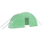 vidaXL Seră cu cadru din oțel, verde, 12 m², 6x2x2,85 m vidaXL Seră cu cadru din oțel, verde, 12 m², 6x2x2,85 m