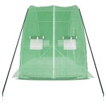 vidaXL Seră cu cadru din oțel, verde, 12 m², 6x2x2,85 m vidaXL Seră cu cadru din oțel, verde, 12 m², 6x2x2,85 m