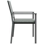 vidaXL Scaune de grădină cu perne 2 buc. negru 54x62,5x89 cm poliratan vidaXL Scaune de grădină cu perne 2 buc. negru 54x62,5x89 cm poliratan