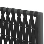 vidaXL Scaune de grădină cu perne 2 buc. negru 54x61x83 cm poliratan vidaXL Scaune de grădină cu perne 2 buc. negru 54x61x83 cm poliratan