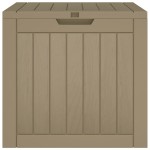 vidaXL Ladă depozitare de grădină, gri, 55,5x43x53 cm, polipropilenă vidaXL Ladă depozitare de grădină, gri, 55,5x43x53 cm, polipropilenă