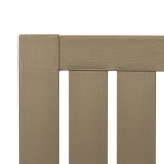 vidaXL Scaun Adirondack de grădină, maro deschis, polipropilenă vidaXL Scaun Adirondack de grădină, maro deschis, polipropilenă