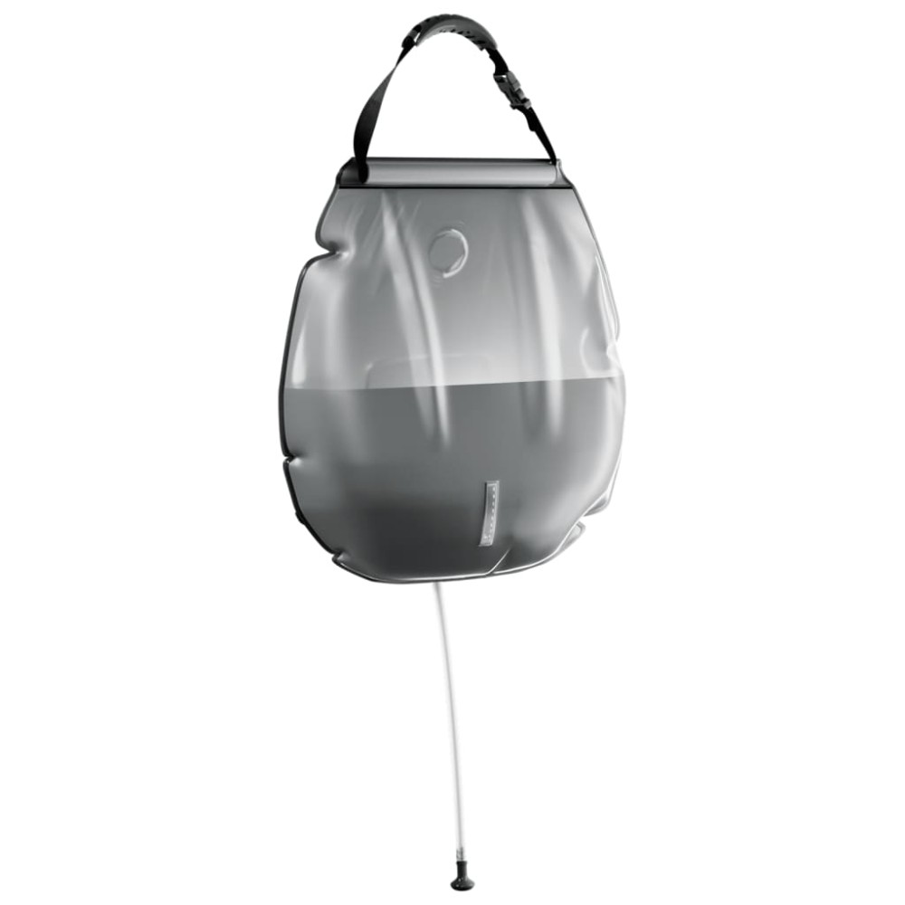 vidaXL Sac de duș de camping, albastru, 20 L, PVC
