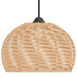 vidaXL Abajur de lustră, Ø36x26 cm, fier și hârtie vidaXL Abajur de lustră, Ø36x26 cm, fier și hârtie