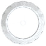 vidaXL Abajur de veioză, alb, Ø20x15 cm, răchită vidaXL Abajur de veioză, alb, Ø20x15 cm, răchită