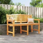 vidaXL Bancă de grădină, 149,5x60x90 cm, lemn masiv de tec vidaXL Bancă de grădină, 149,5x60x90 cm, lemn masiv de tec