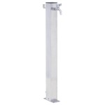 vidaXL Coloană de apă de grădină, 60 cm, oțel inoxidabil, pătrat vidaXL Coloană de apă de grădină, 60 cm, oțel inoxidabil, pătrat