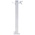 vidaXL Coloană de apă de grădină, 60 cm, oțel inoxidabil, pătrat vidaXL Coloană de apă de grădină, 60 cm, oțel inoxidabil, pătrat